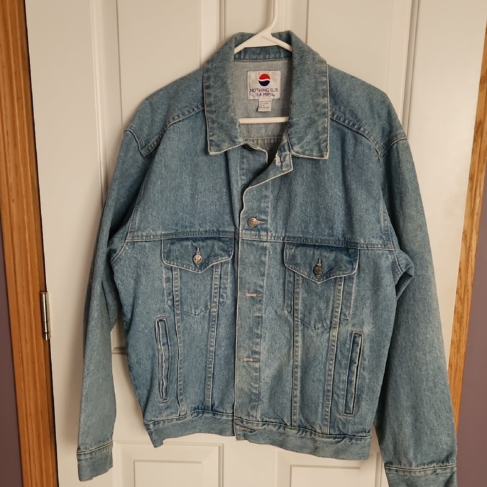 Pepsi Blue Lightweight Shirt Jacket